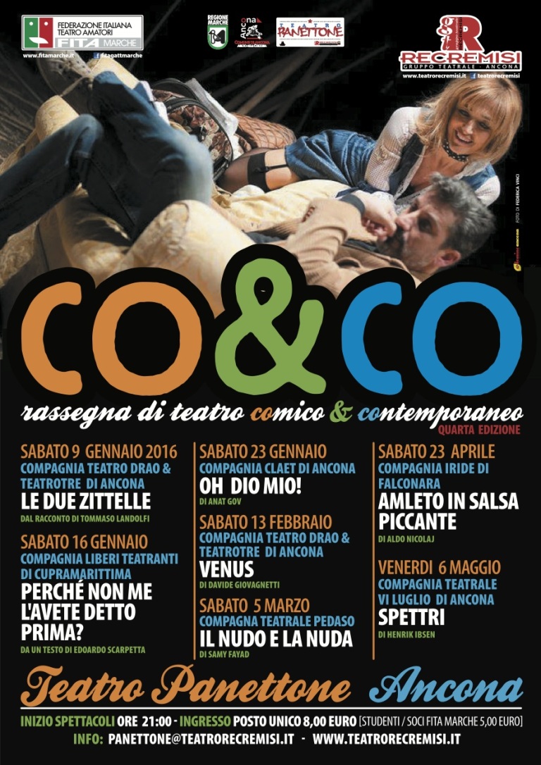 CO&CO – RASSEGNA DI TEATRO CONTEMPORANEO E COMICO