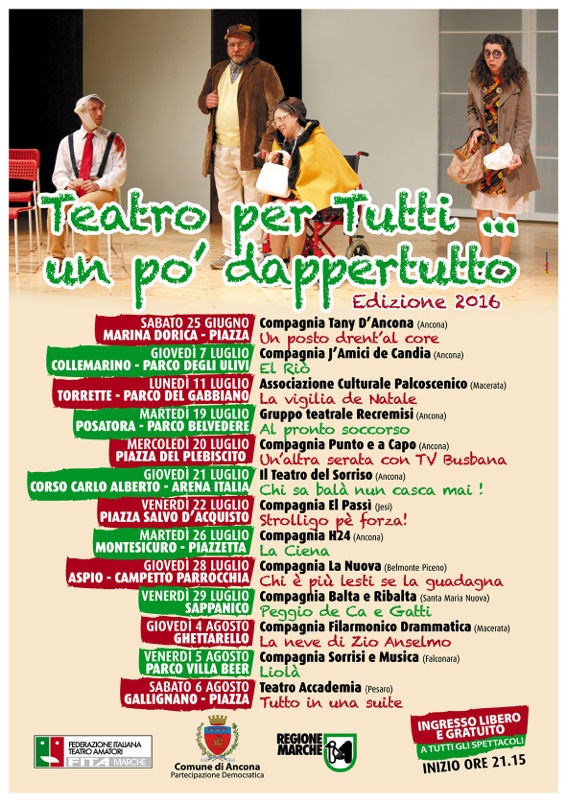 Teatro per tutti…. un po’ dappertutto