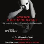 Workshop di recitazione teatrale con Sergio Urbani